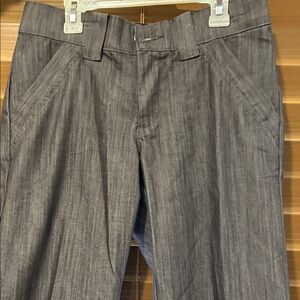 Lee Charcoal Denim Trousers